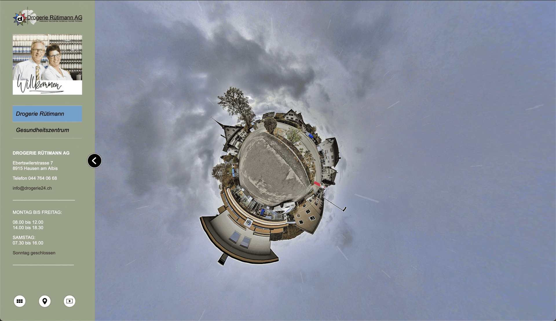 Drogerie -  Virtuelle    360° Tour