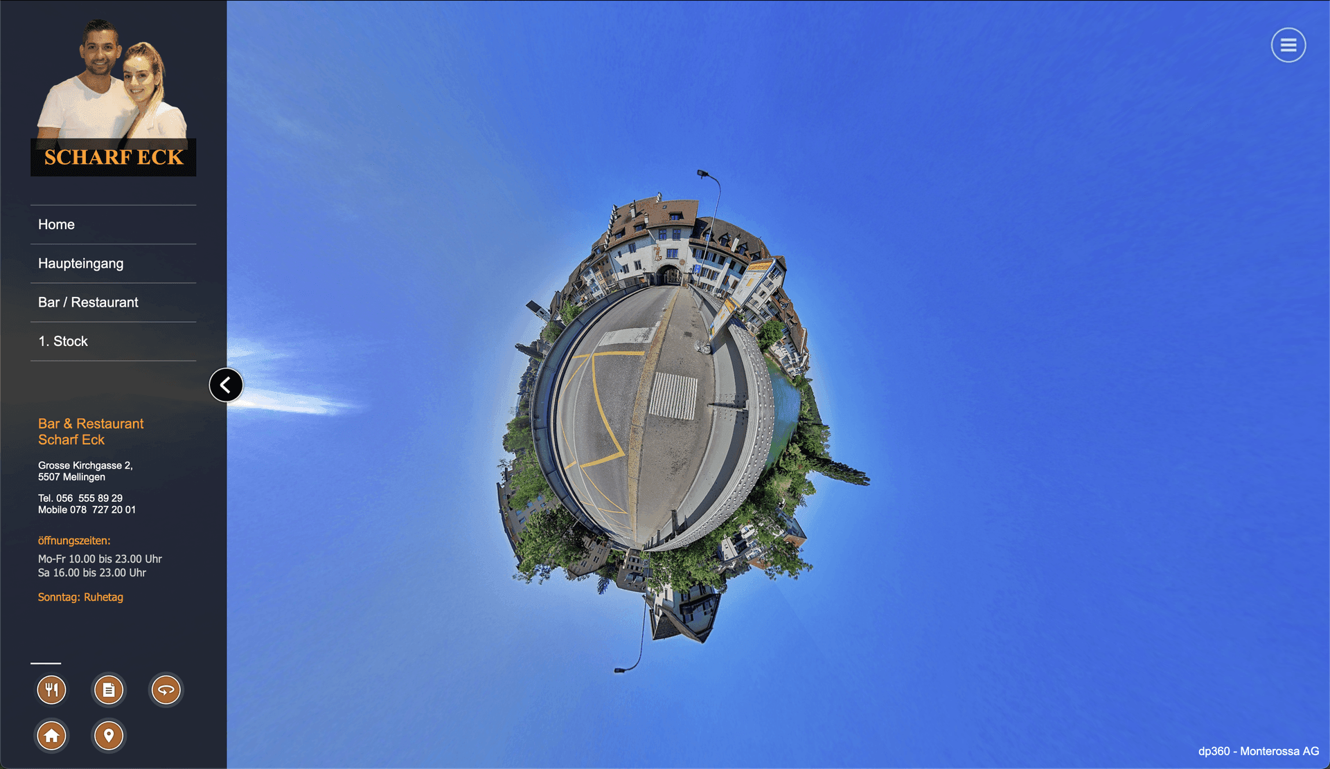 Restaurant - Virtuelle 360° Tour