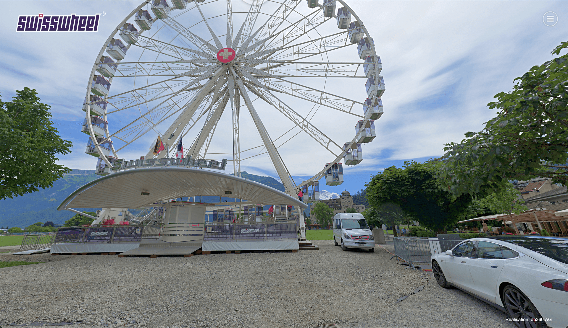 Riesenrad    -    Hochauflösende  360° Fotografie