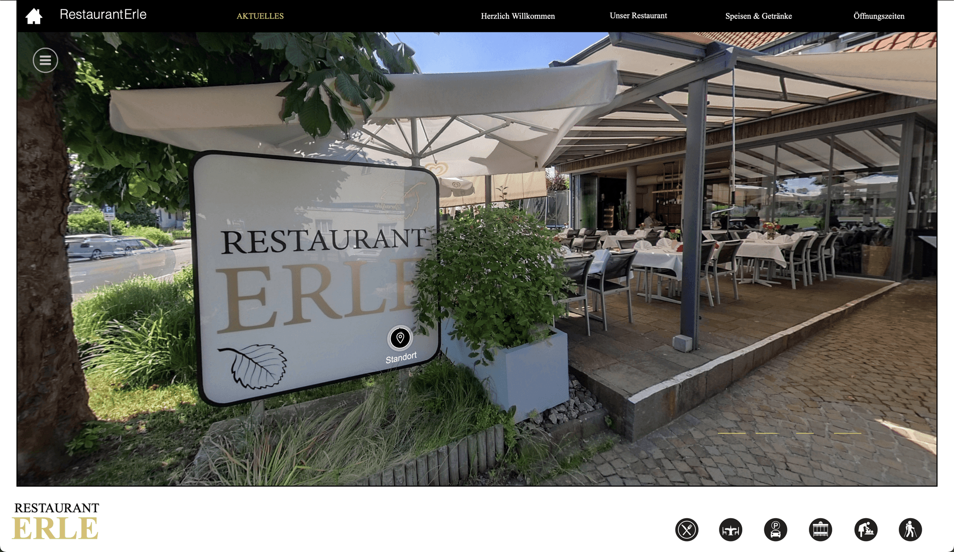 Restaurant   -    Homepage & Virtuelle 360° Tour